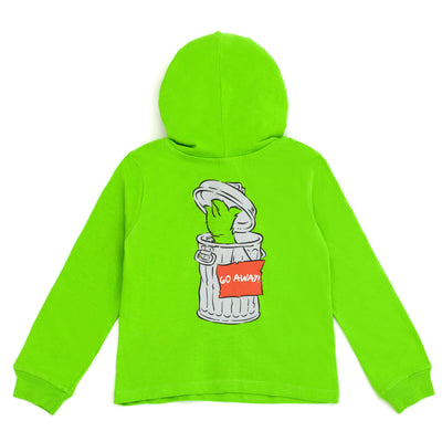 Sesame Street Oscar the Grouch Matching Family Cosplay Pullover Hoodie