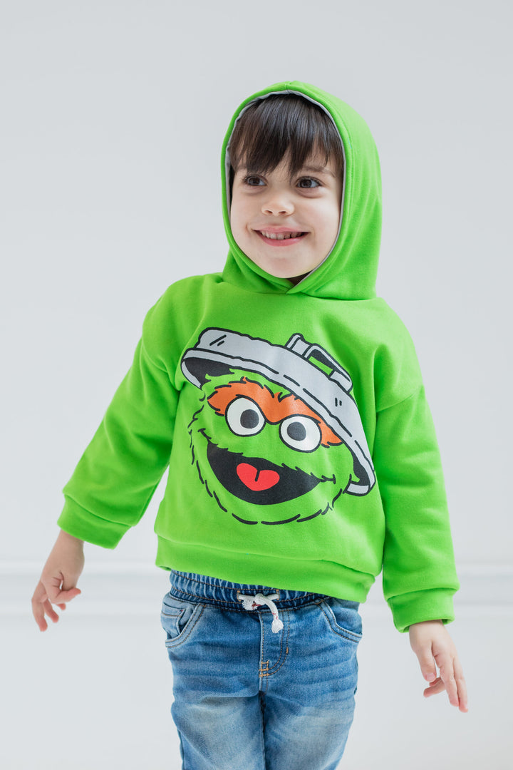 Sesame Street Oscar the Grouch Pullover Hoodie