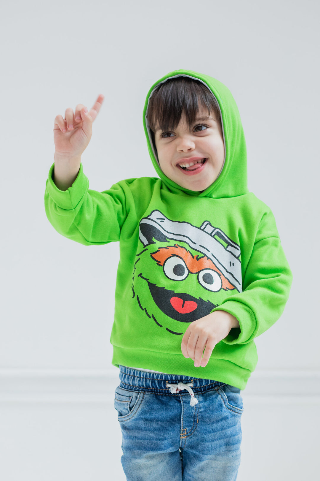 Sesame Street Oscar the Grouch Pullover Hoodie