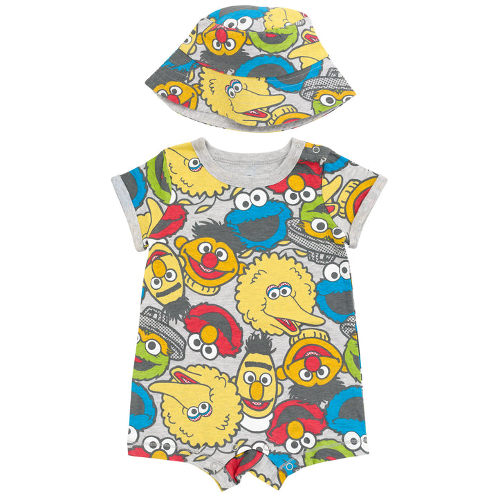 Sesame Street Romper and Hat