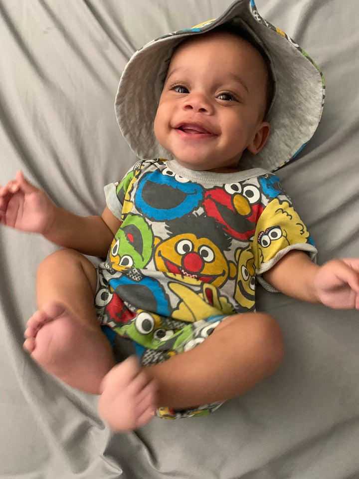 Sesame Street Romper and Hat