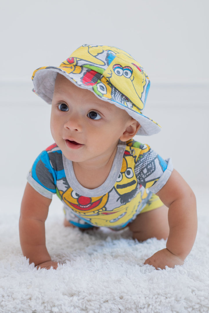 Sesame Street Romper and Hat