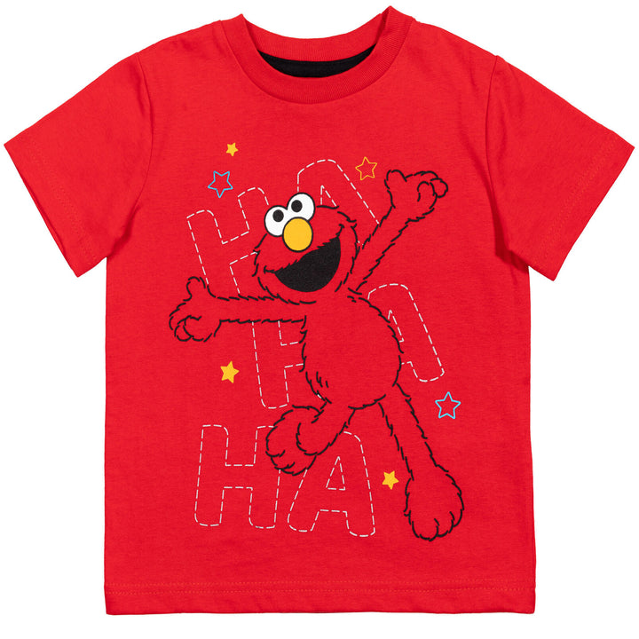 Sesame Street T-Shirt and Mesh Shorts Outfit Set