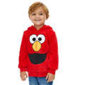 Woobie - Sudadera con capucha y cremallera para disfraz de Elmo de Barrio Sésamo