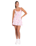Sleeping Beauty Princess Aurora Mini Active Dress with Built-In Shorts