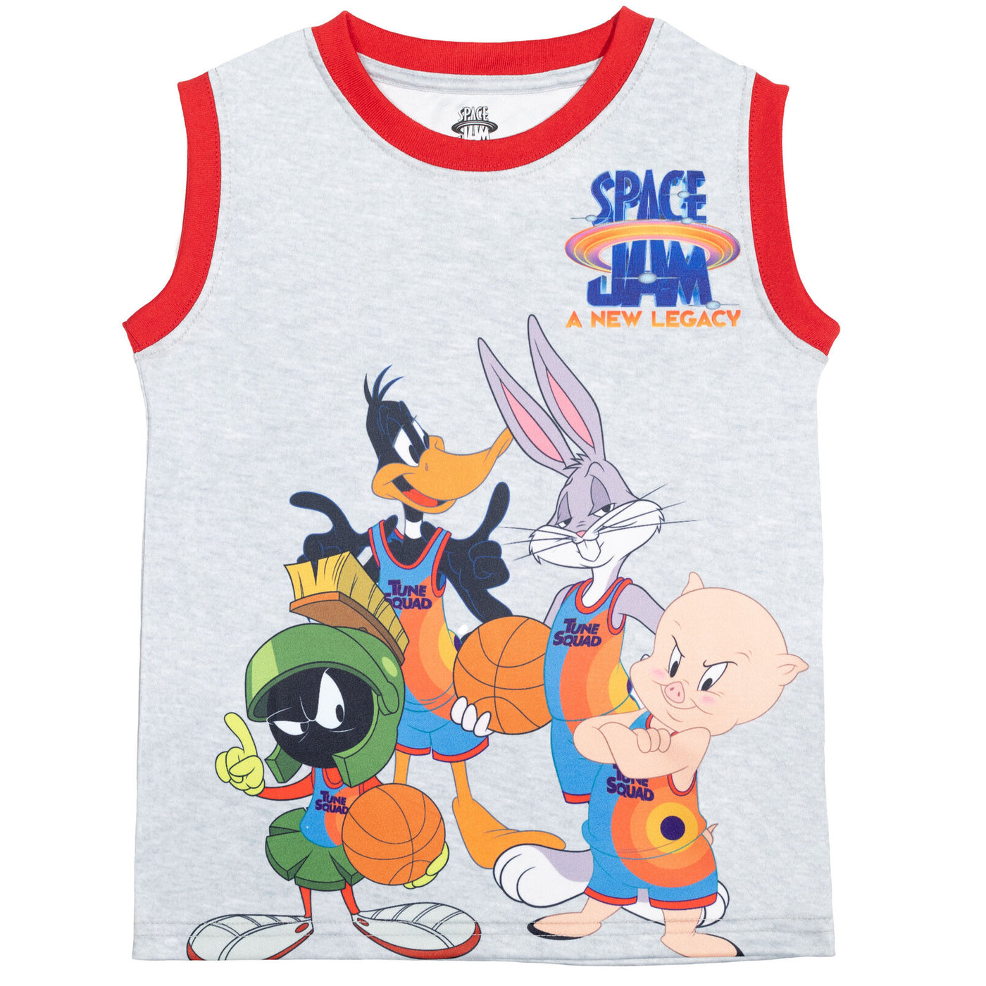 SPACE JAM Athletic Tank Top Mesh Shorts Outfit Set