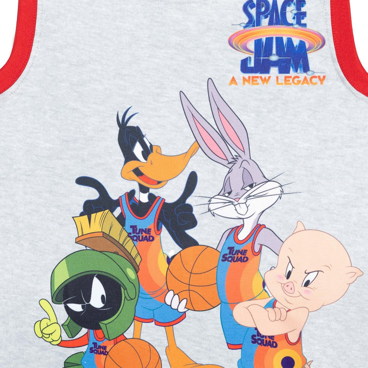 SPACE JAM Athletic Tank Top Mesh Shorts Outfit Set