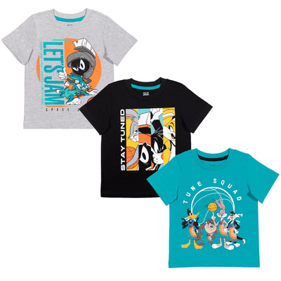 SPACE JAM Looney Tunes Space Jam 3 Pack T-Shirts