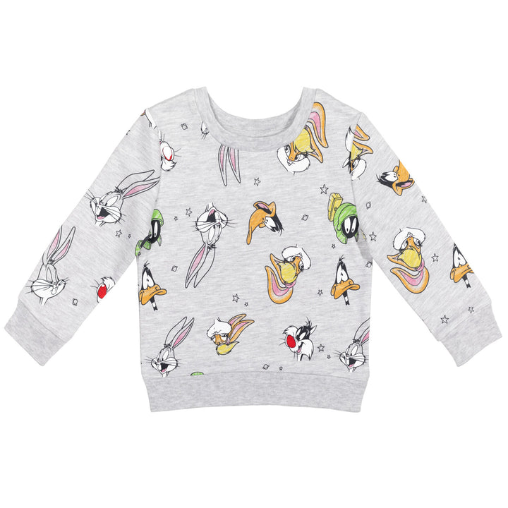 Sudadera sin capucha Looney Tunes Space Jam Terry francés