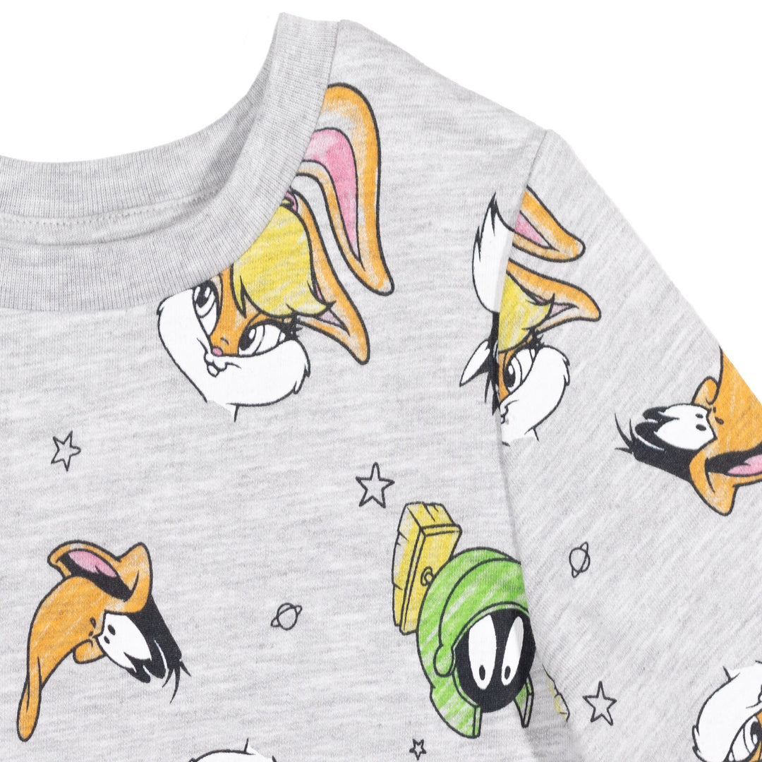 Sudadera sin capucha Looney Tunes Space Jam Terry francés