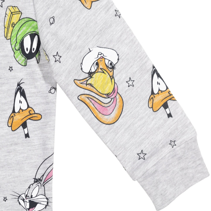 Sudadera sin capucha Looney Tunes Space Jam Terry francés