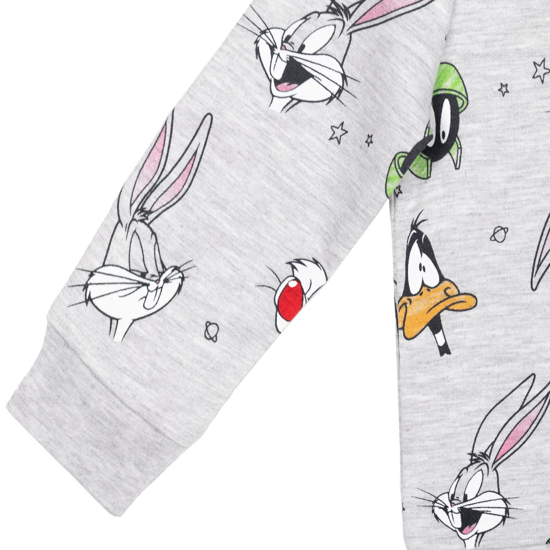 Sudadera sin capucha Looney Tunes Space Jam Terry francés