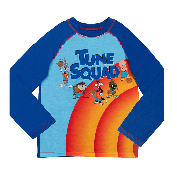 SPACE JAM Looney Tunes Raglan Pajama Shirt & Pajama Pants Set