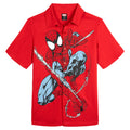 Spider-Man Hawaiian Button Down Dress Shirt