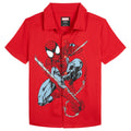 Spider-Man Hawaiian Button Down Dress Shirt