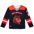 Spider-Man Miles Morales Mesh Hockey Jersey Long Sleeve T-Shirt