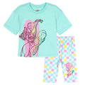 Spider-Man T-Shirt and Bike Shorts Outfit Set