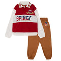 Spidey and His Amazing Friends Spider-Man Fleece Polo Shirt and Jogger Pants Outfit Set