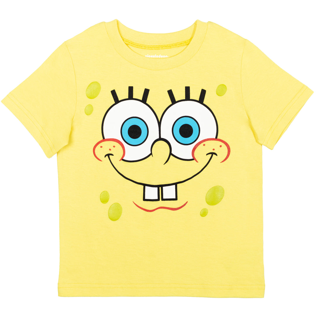 Paquete de 2 camisetas de Bob Esponja Pantalones Cuadrados