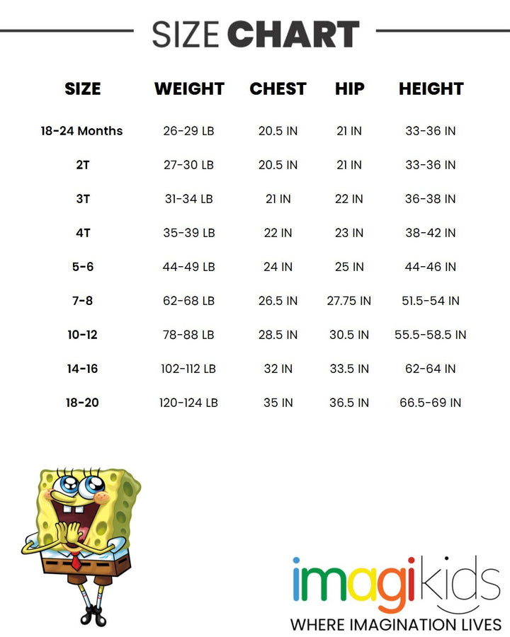 SpongeBob SquarePants 2 Pack T-Shirts