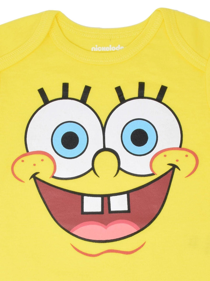 SpongeBob SquarePants 3 Pack Bodysuits