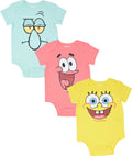 SpongeBob SquarePants 3 Pack Bodysuits