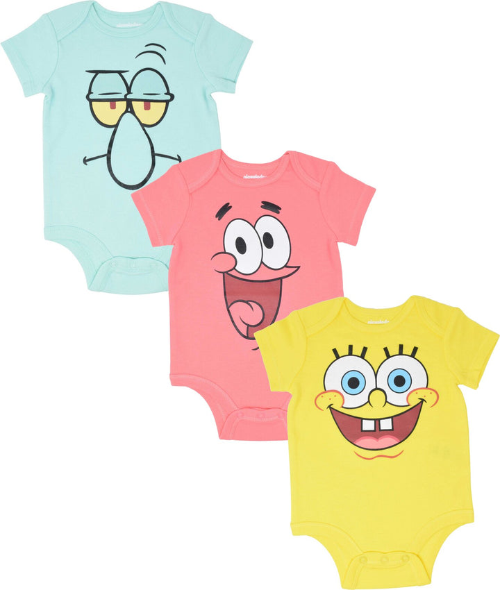 SpongeBob SquarePants 3 Pack Bodysuits