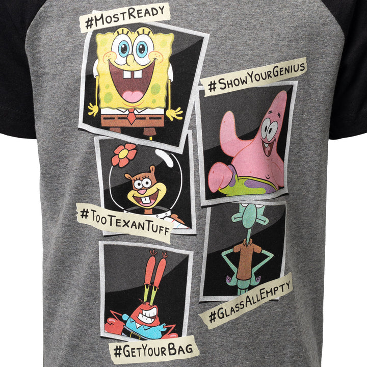 SpongeBob SquarePants 4 Pack T-Shirts