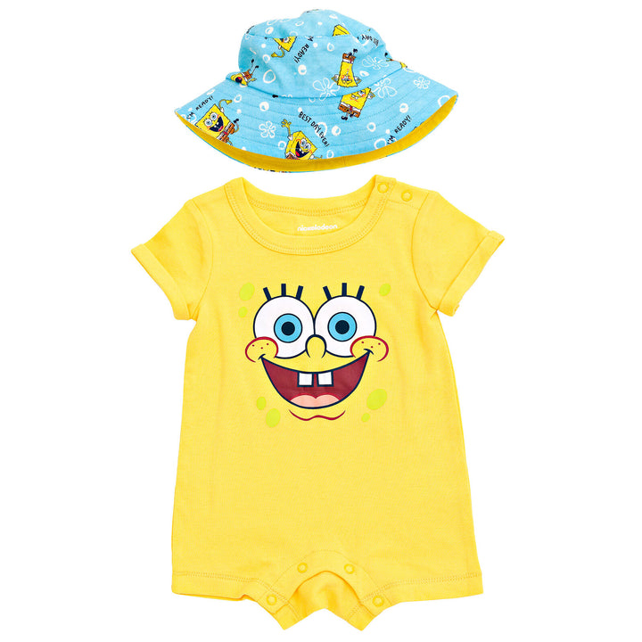 SpongeBob SquarePants Romper and Hat