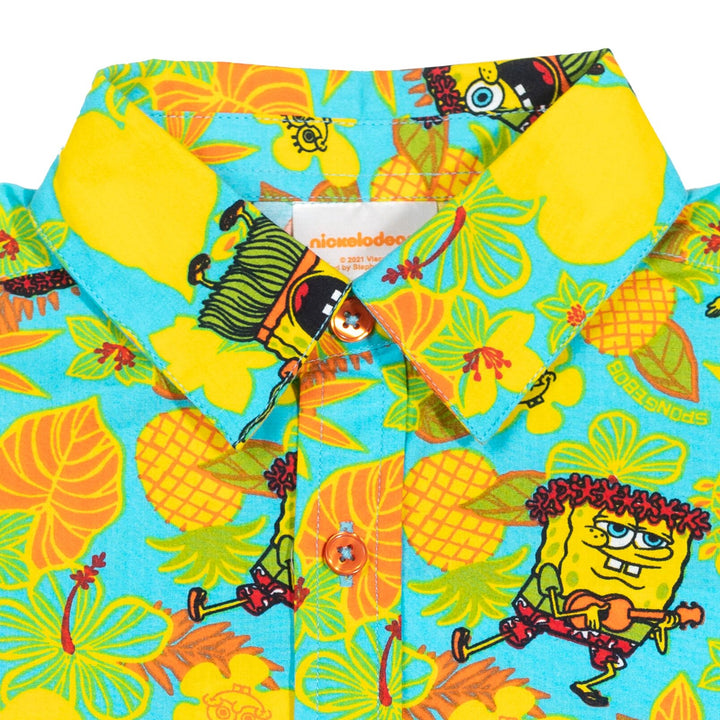 SpongeBob SquarePants Button Down Dress Shirt