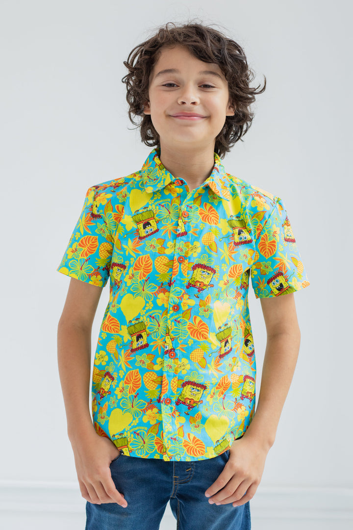 SpongeBob SquarePants Button Down Dress Shirt