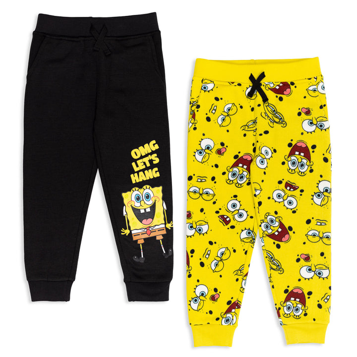 SpongeBob SquarePants Fleece 2 Pack Pants