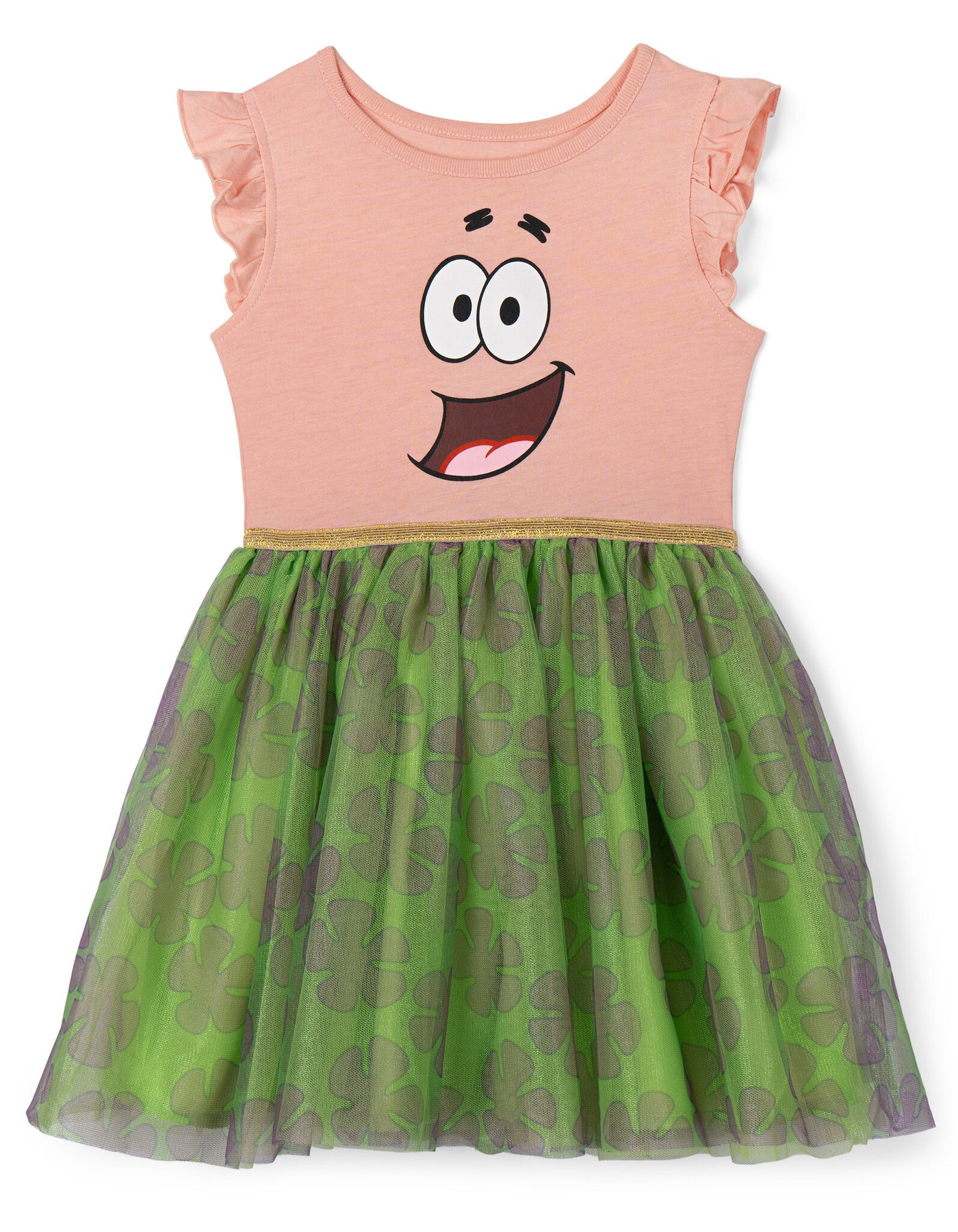 SpongeBob SquarePants Girls Cosplay Tulle Tutu Dress Toddler To Big Kid spongebob-squarepants-girls-cosplay-tulle-tutu-dress-toddler-to-big-kid