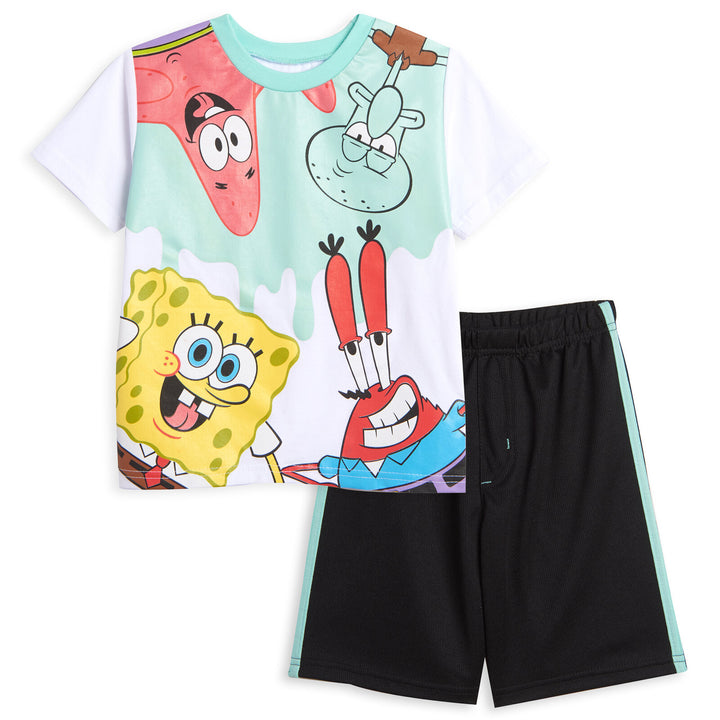 SpongeBob SquarePants T-Shirt and Shorts Outfit Set