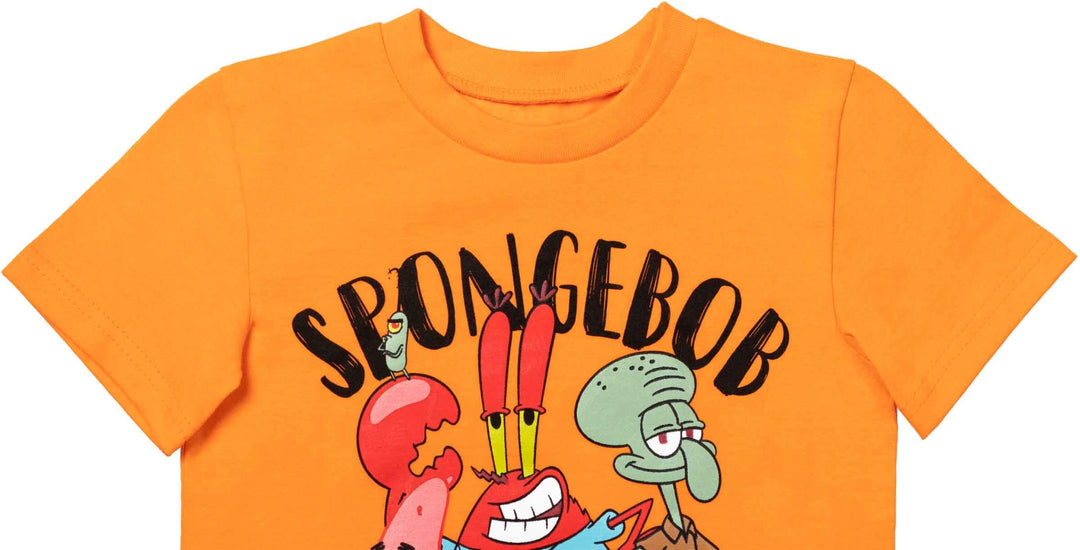 SpongeBob SquarePants T-Shirt and Shorts Outfit Set