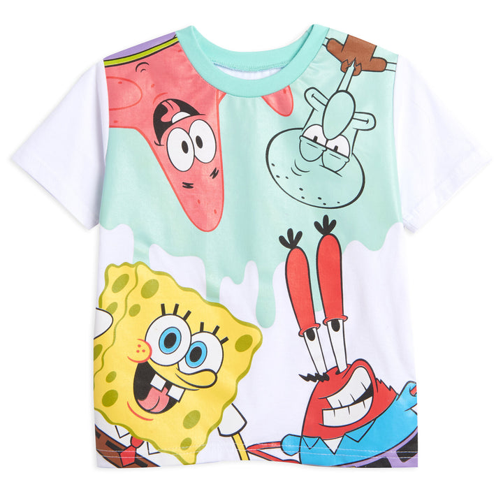 SpongeBob SquarePants T-Shirt and Shorts Outfit Set