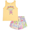 SpongeBob SquarePants Tank Top and Mesh Shorts Outfit Set