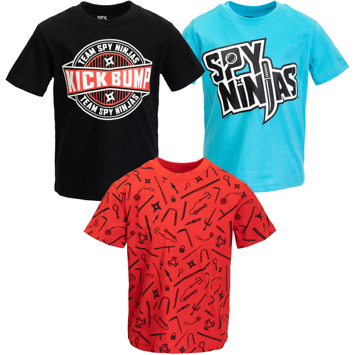 Spy Ninjas 3 Pack T-Shirts