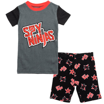 Spy Ninjas Pajama Shirt and Shorts Sleep Set