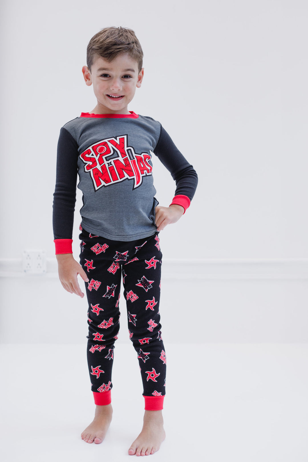 Spy Ninjas Pullover Pajama Shirt and Pants Sleep Set