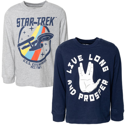Star Trek 2 Pack Long Sleeve T-Shirts