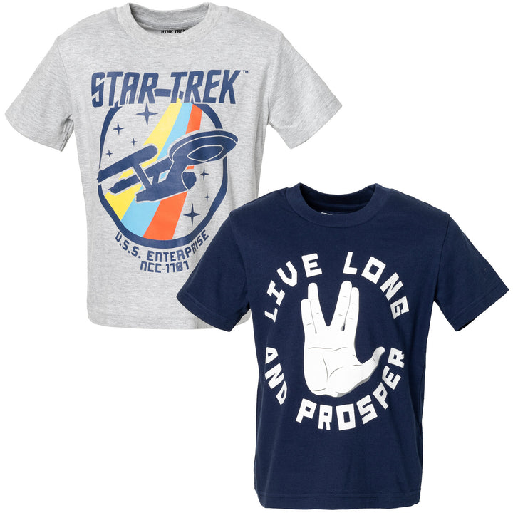 Star Trek 2 Pack T-Shirts