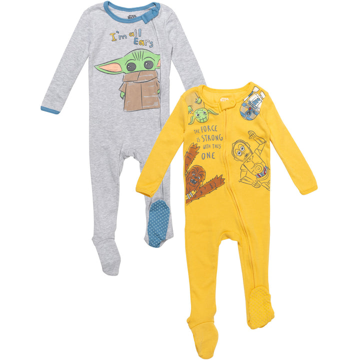 Star Wars 2 Pack Sleep N' Play Coveralls