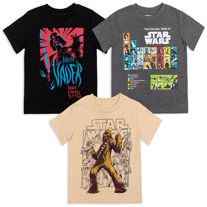 STAR WARS 3 Pack T-Shirt