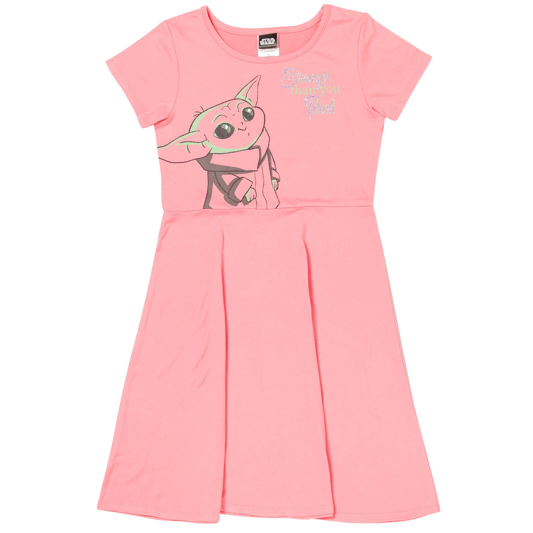 Star Wars The Mandalorian Grogu 2 Pack Skater Dress