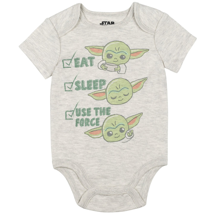 Star Wars Baby Yoda 5 Pack Bodysuits