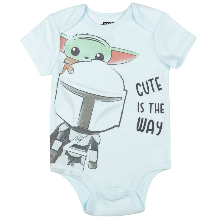 Star Wars Baby Yoda 5 Pack Bodysuits