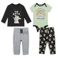 Star Wars The Mandalorian Grogu 4 Piece Mix 'n' Match Outfit Set