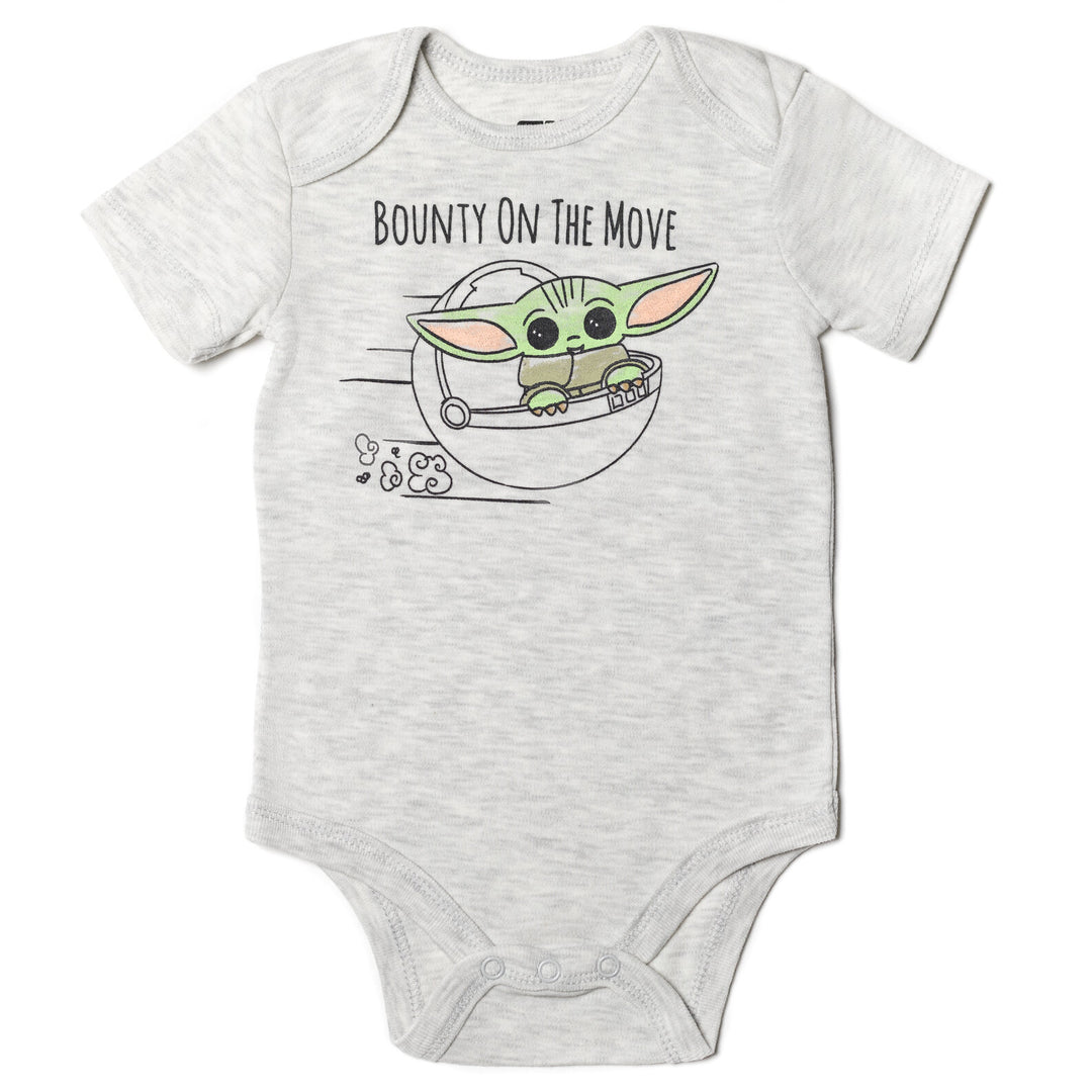 Baby Yoda de Star Wars Body de manga corta y pantalones jogger tiernos