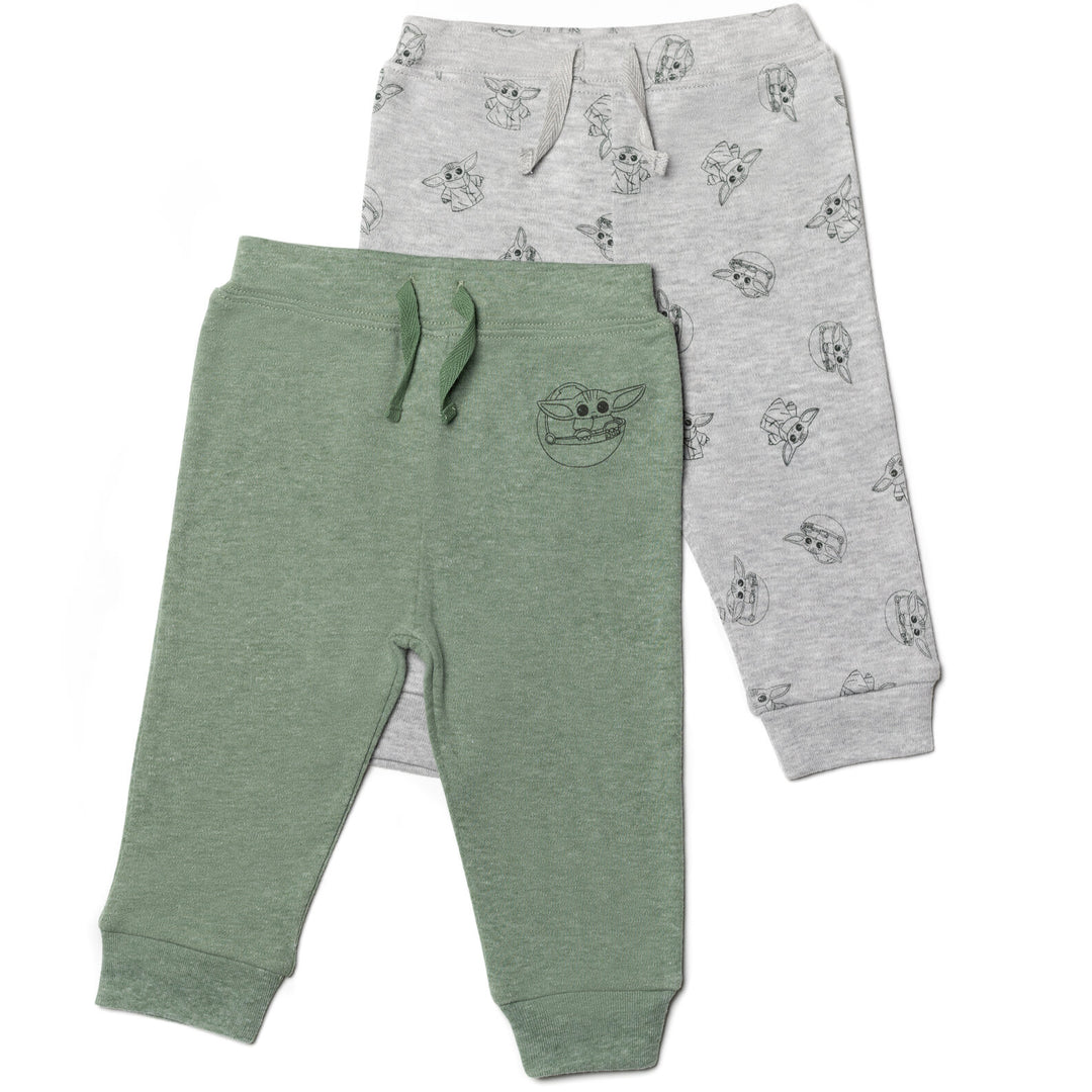 Star Wars Baby Yoda Cuddly Short Sleeve Bodysuits & Jogger Pants